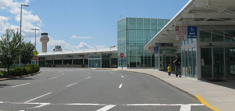 Pick up or drop off outside the terminal